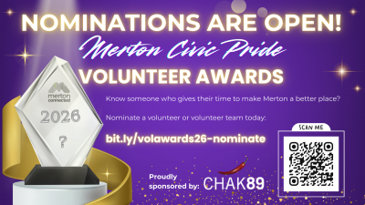 Nominations are now open for the 2026 Civic Pride Volunteer Awards!